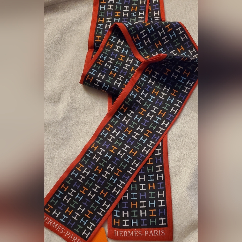 Fashion Accessory, Multicolor Patterned Scarf - image 2